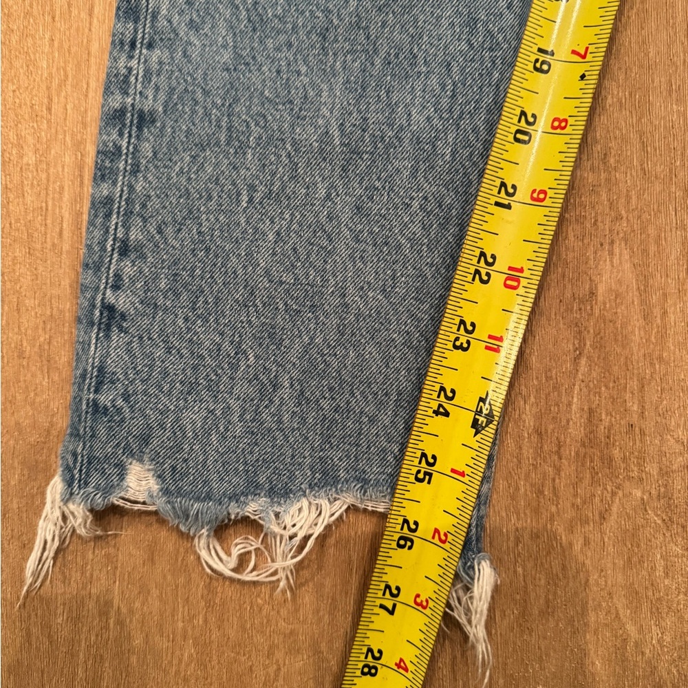 Agolde Riley cropped Jeans Size 27 - Picture 2 of 6